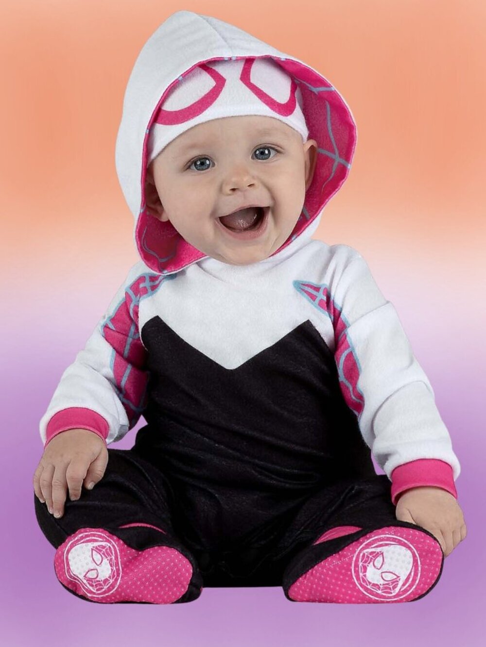 Like New Marvel Spider-Gwen Official Infant Costume -6-12 Months